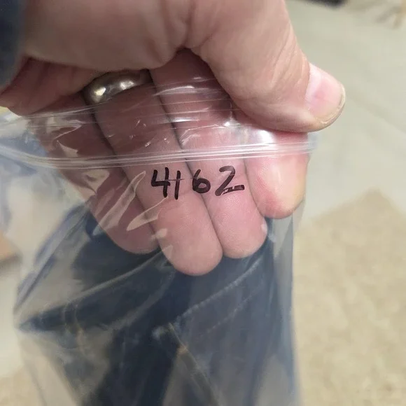 Edwin Jeans Mens 32x34 Blue Dark Wash ED-75 Mid Rise Tapered Japanese Denim - Picture 14 of 14